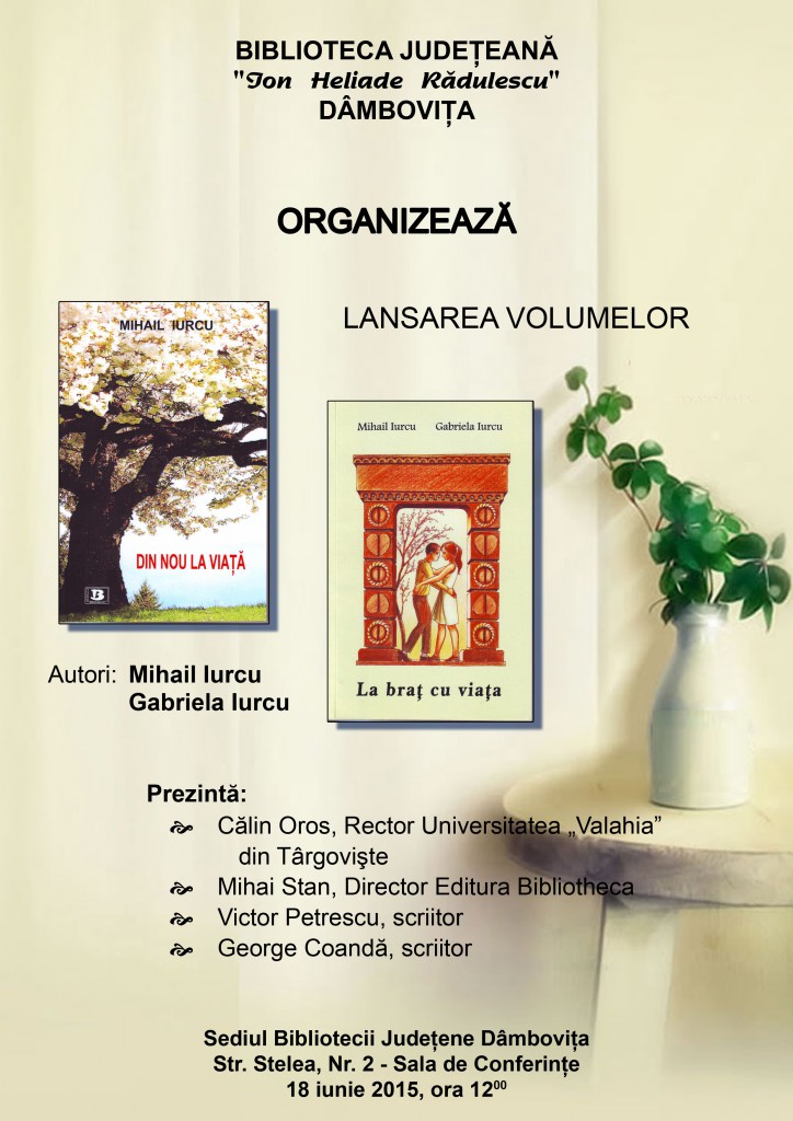 AFIS FINAL - Lansare carte - Mihai Iurcu - 18 iunie 2015