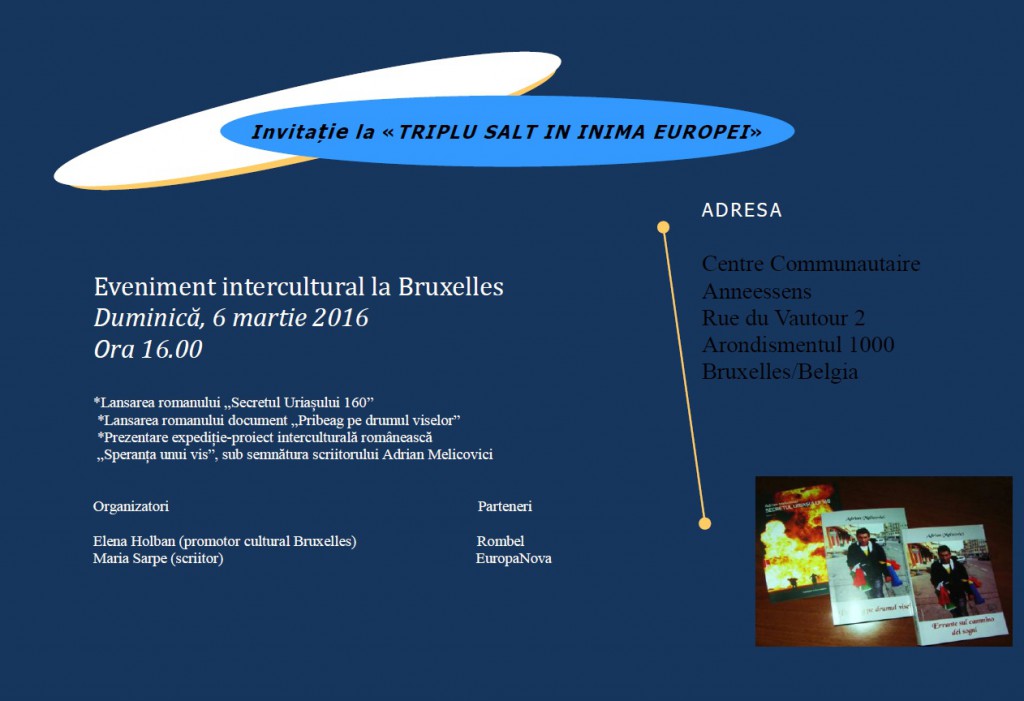 Invitatie eveniment Bruxelles