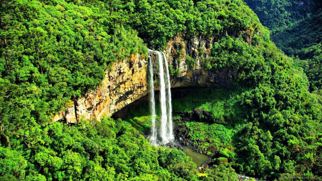 green-brazilian-waterfall