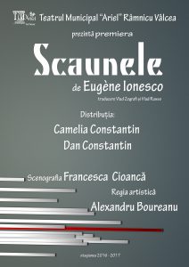 poster EUGENE IONESCO - Teatrul Mun.Ariel