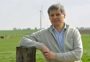 Dacian Ciolos visited a farm