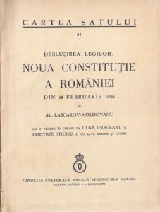 constitutia romaniei