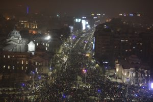 BUCURESTI - PROTEST - PIATA UNIVERSITATII