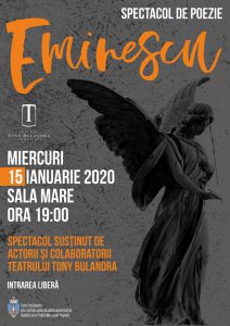 afis eminescu-poezie