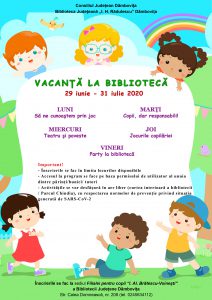 AFIS - Vacanta la biblioteca - 2020