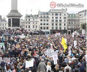 Zeci de mii de manifestanți pentru libertate de la Londra