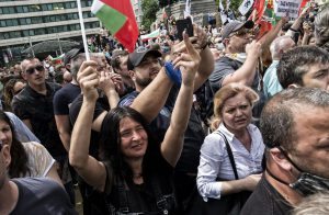 Antigovernment protest in Sofia