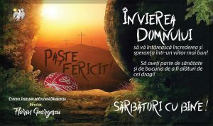 Felicitare Paști