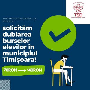 TSD Timișoara - dublarea burselor