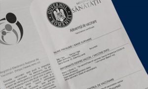 adeverinta de vaccinare