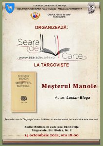 AFIS - Seara de carte - 14 oct 2021