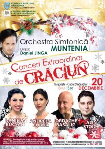Afiș concert Crăciun