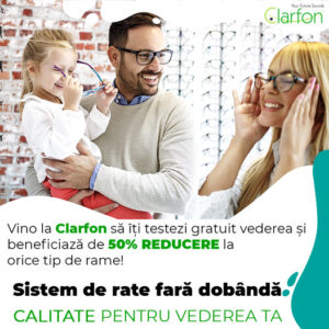 Evoluția ochelarilor continuă cu Clarfon