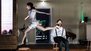 TNC. Femeia mării. regia Andriy Zholdak. foto Albert Dobrin. în imagine Costinela Ungureanu și Nicolae Vicol 2