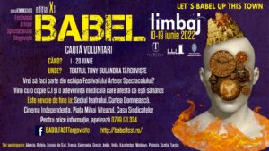 Anunt Voluntari Babel X