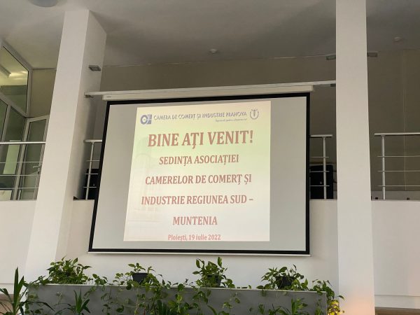 Oficial Media - Întâlnire de lucru a Asociației Camerelor de Comerț și Industrie din Regiunea Sud-Muntenia   