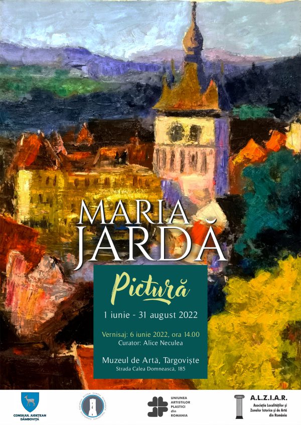 Oficial Media - Se deschide expoziţia de pictură a artistei Maria Jardă