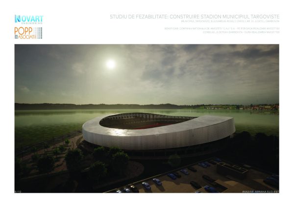 Oficial Media - A fost lansată licitația pentru construirea noului stadion de la Târgoviște