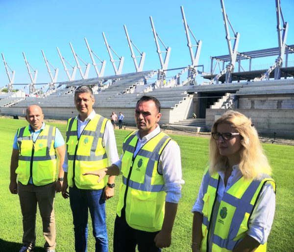 Oficial Media - Stadionul Eugen Popescu din Târgoviște: ”Toamna aceasta reprezintă un termen realist de finalizare a lucrărilor”