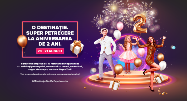 Oficial Media- Gaşca Zurli, Natanticu şi Partydul Kiss FM te invită la aniversarea Dâmboviţa Mall