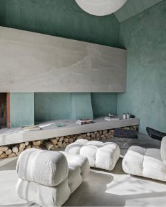 living 1 vopsit cu decorativa cu efect beton