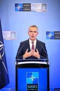 Press Conference by the NATO Secretary General - Meeting of NATO Ministers of Foreign AffairsBucharest, Romania