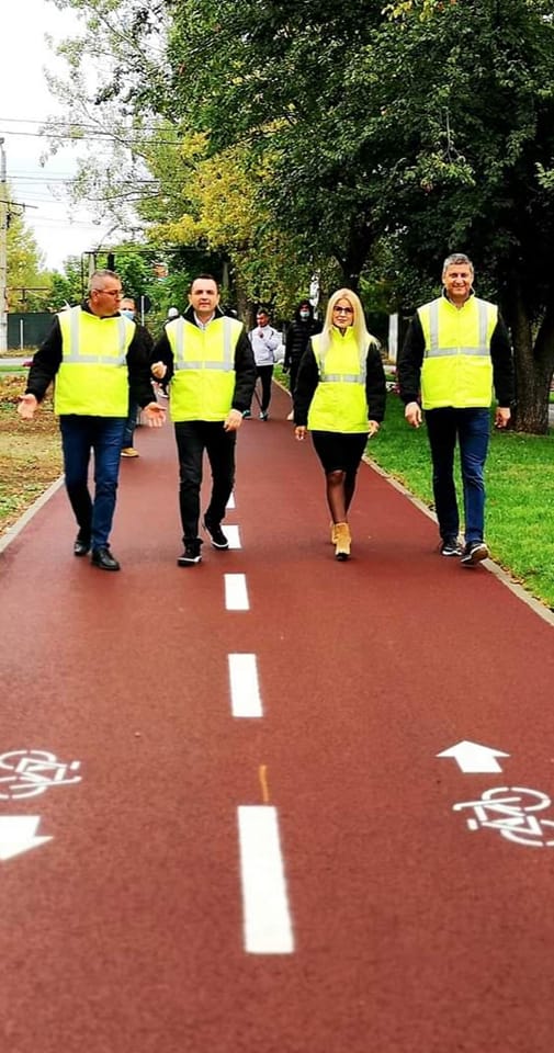 Oficial Media / Piste pentru biciclete în lungime de aproape 14 km vor fi construite în municipiul Târgoviște