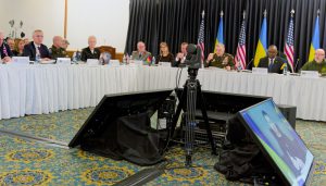 NATO Secretary General attends Ukraine Defense Contact Group meeting