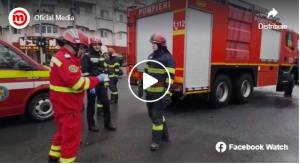 accident in centrul targovistei - strada nicolae radian