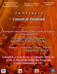 afis concert de primavara