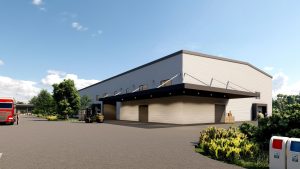 Img 1 - Centrul de legume și fructe de la Tomnatic e aproape gata