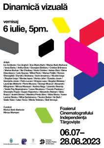 Afis Expozitie Cinema 6 iulie - 28 august 2023
