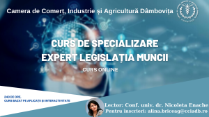 curs legislatia muncii - camera de comert dambovita
