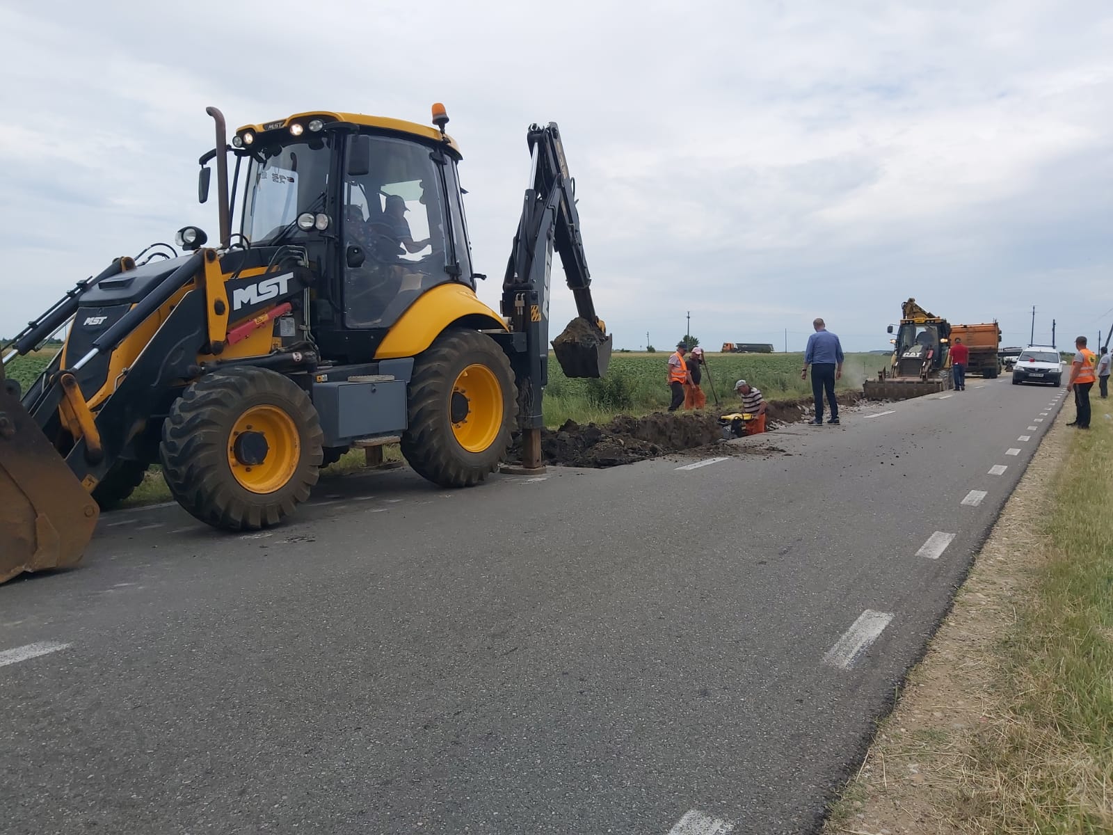 Programul lucrărilor de infrastructură rutieră din județul Dâmbovița, în perioada 22 – 28.04.2024