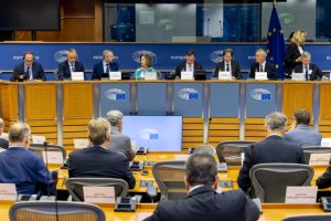 NATO Secretary General participates in a joint committee meeting at the European Parliament
