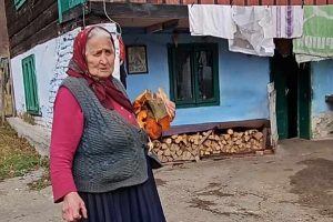 bunica 93 de ani - cara lemne