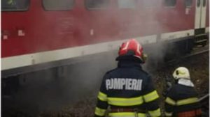 incendiu tren titu