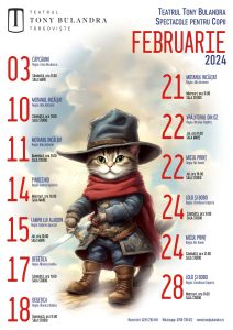 teatrul tony bulandra - spectacole copii februarie 2024