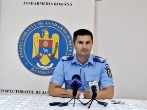 Foto col. Matei Mihai, inspector șef desemnat al IJJ Dâmbovița