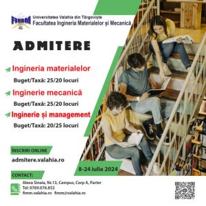 facultatea de stiinta materialelor valahia targoviste