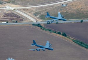 1_20240721 ROU F-16 FIN FA-18 B-52 escort over ROU by ROU AF_