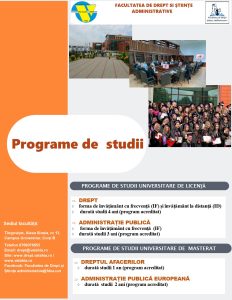 facultatea de drept si stiinte administrative valahia targoviste