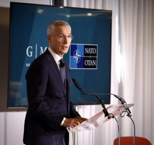 Farewell speech & conversation with NATO Secretary General Jens Stoltenberg