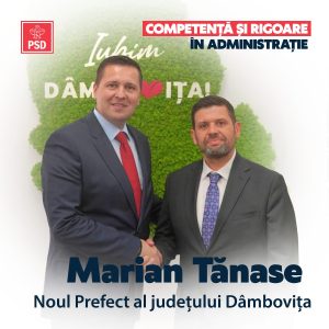 noul prefect al judetului dambovita - marian tanase