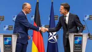 German Chancellor visits NATO