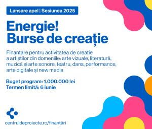 Energie! Burse de creație
