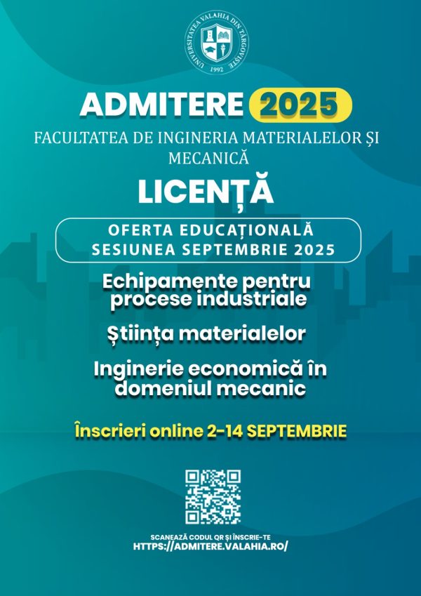 facultatea de ingineria materialelor