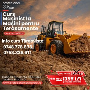 MASINIST LA MASINI PENTRU TERASAMENTE (BULDO)