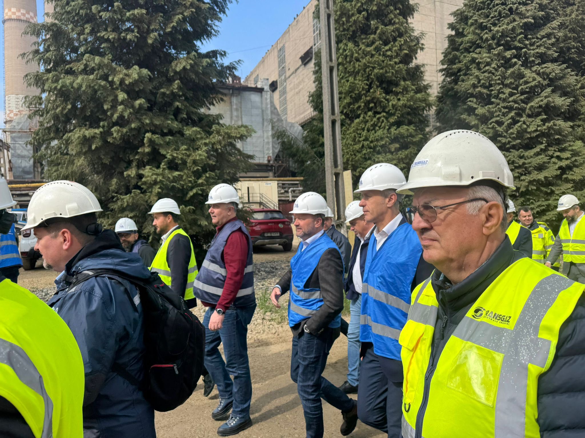 O nouă vizită de lucru pe șantierul celei mai mari centrale pe gaz din Europa