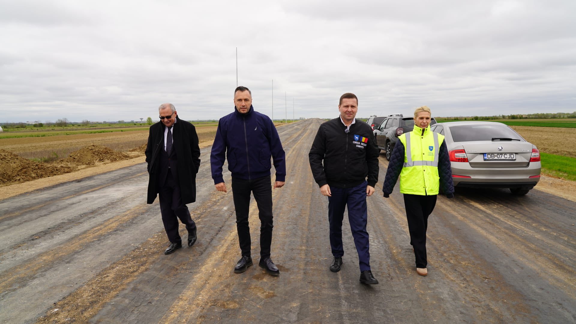 Avansează lucrările la centura ocolitoare a orașului Găești